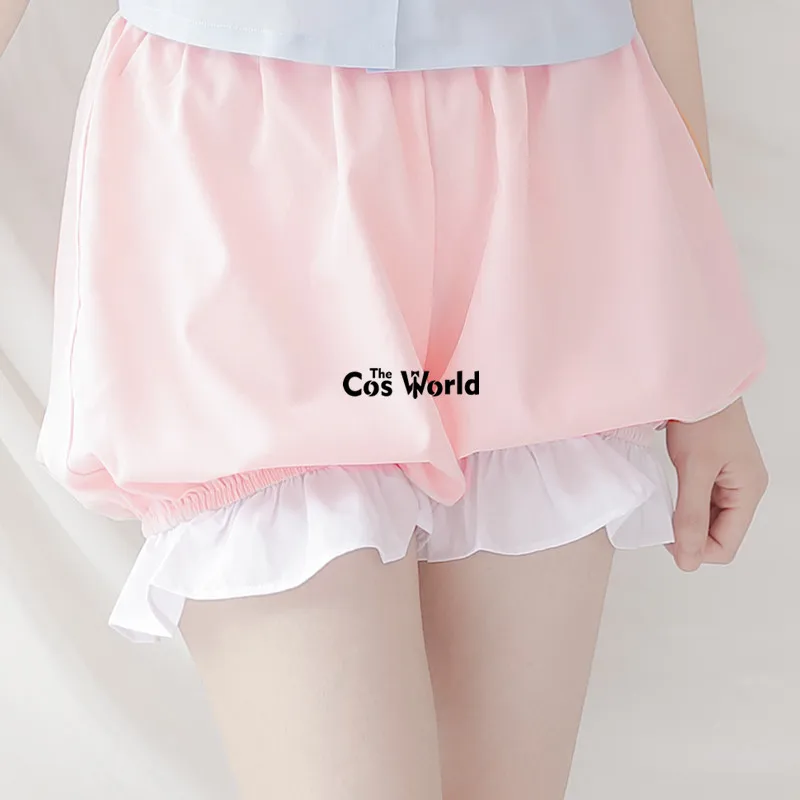 Lolita Sweet Girl's Ice Cream Color Bloomers Underwear Leggings Safe Shorts Safety Pants For JK School Uniform Cosplay Costumes |