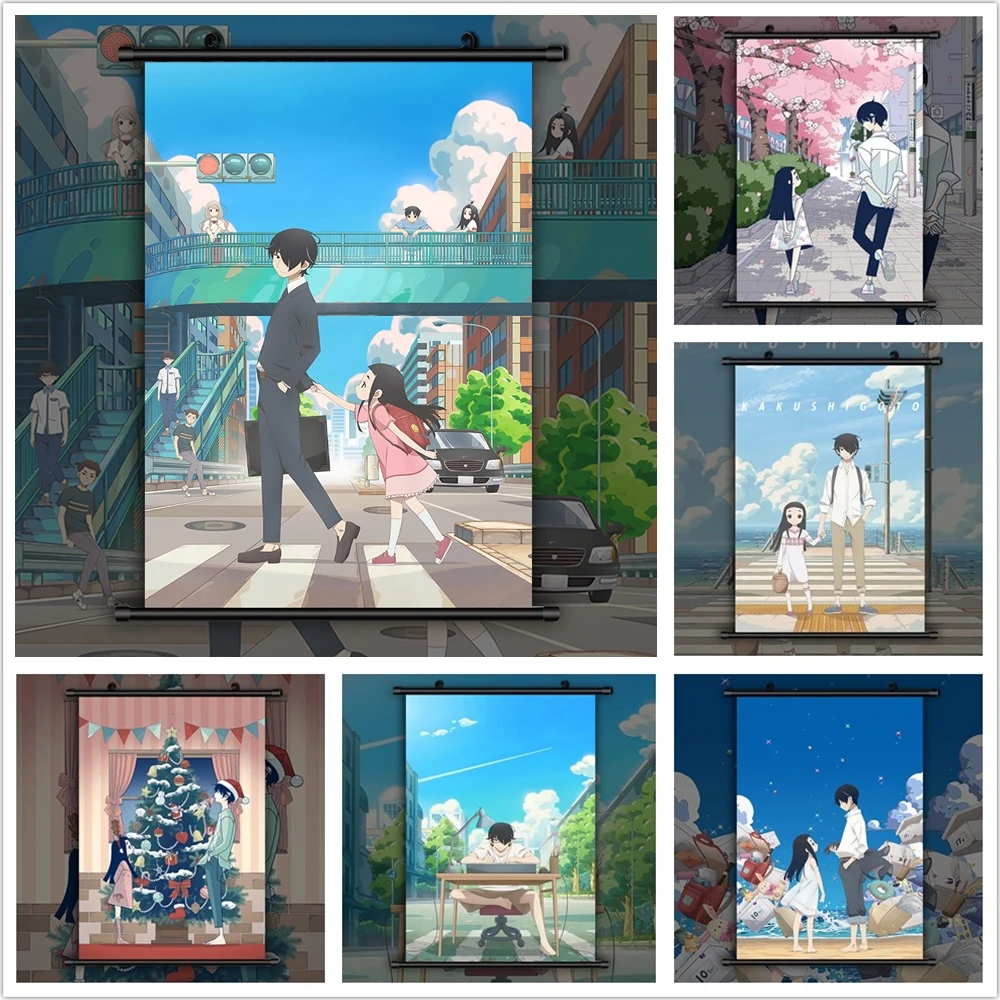 

Kakushigoto Gotou Kakushi Hime Anime Manga HD Print Wall Poster Scroll