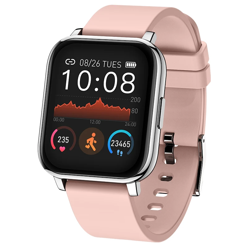 Смарт часы P25 с сенсорным цветным экраном для мужчин и женщин умные монитором