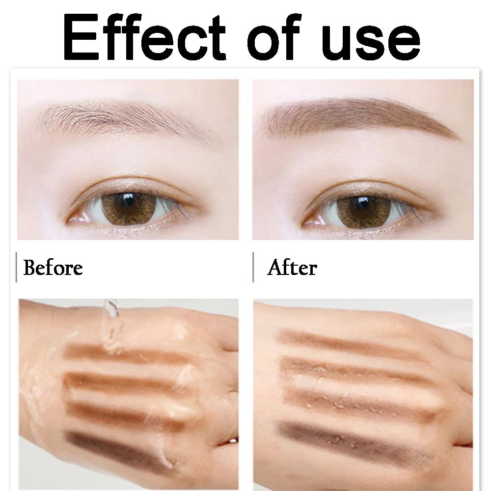 Тени для век девочек и женщин инструменты макияжа 2 цвета водостойкая пудра