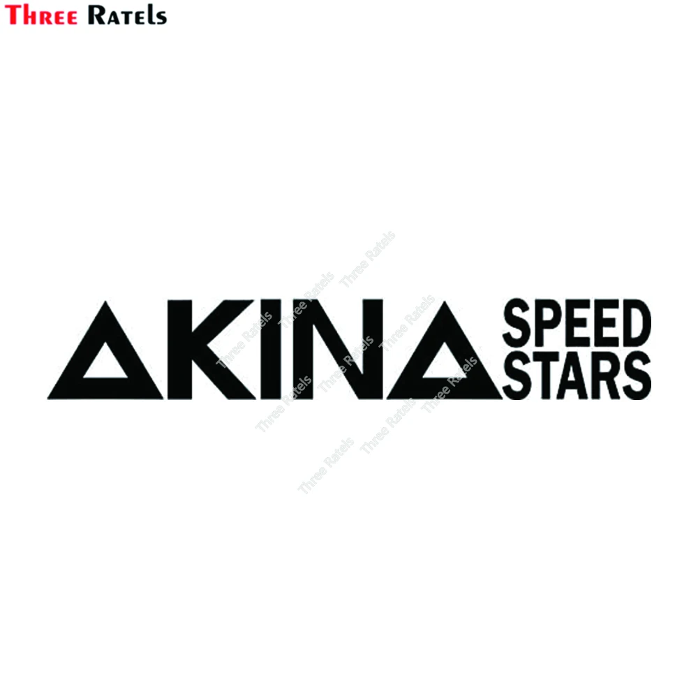

Three Ratels DS186 Initial D Anime Akina Speed ​​Star Logo Vinyl Stickers Decorative Die Cut Decal for Cars Tablets Laptops