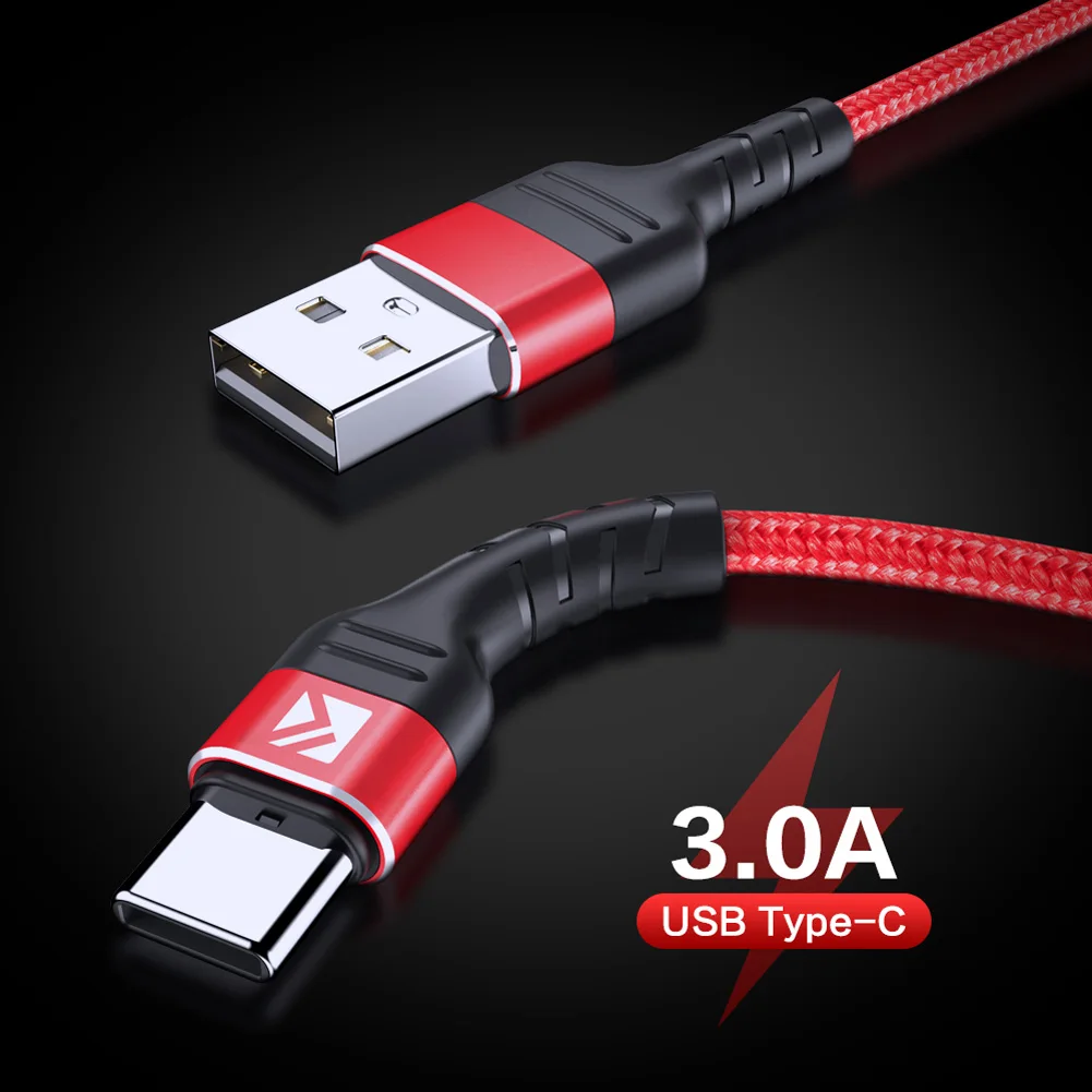 Newly USB Type C Cable 1m Fast Quick Charging Cables Aluminum Alloy Data DC128 | Электроника