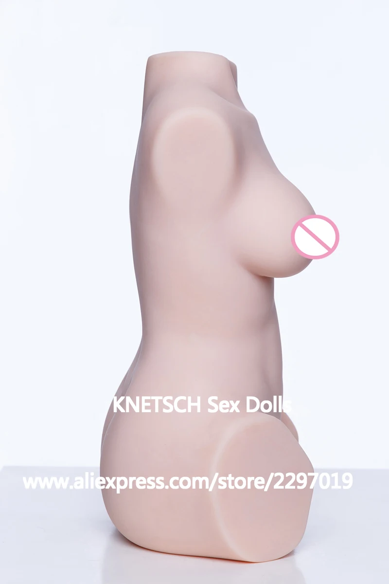 KNETSCH высокое качество 46 см настоящее Силиконовое туловище секс кукла