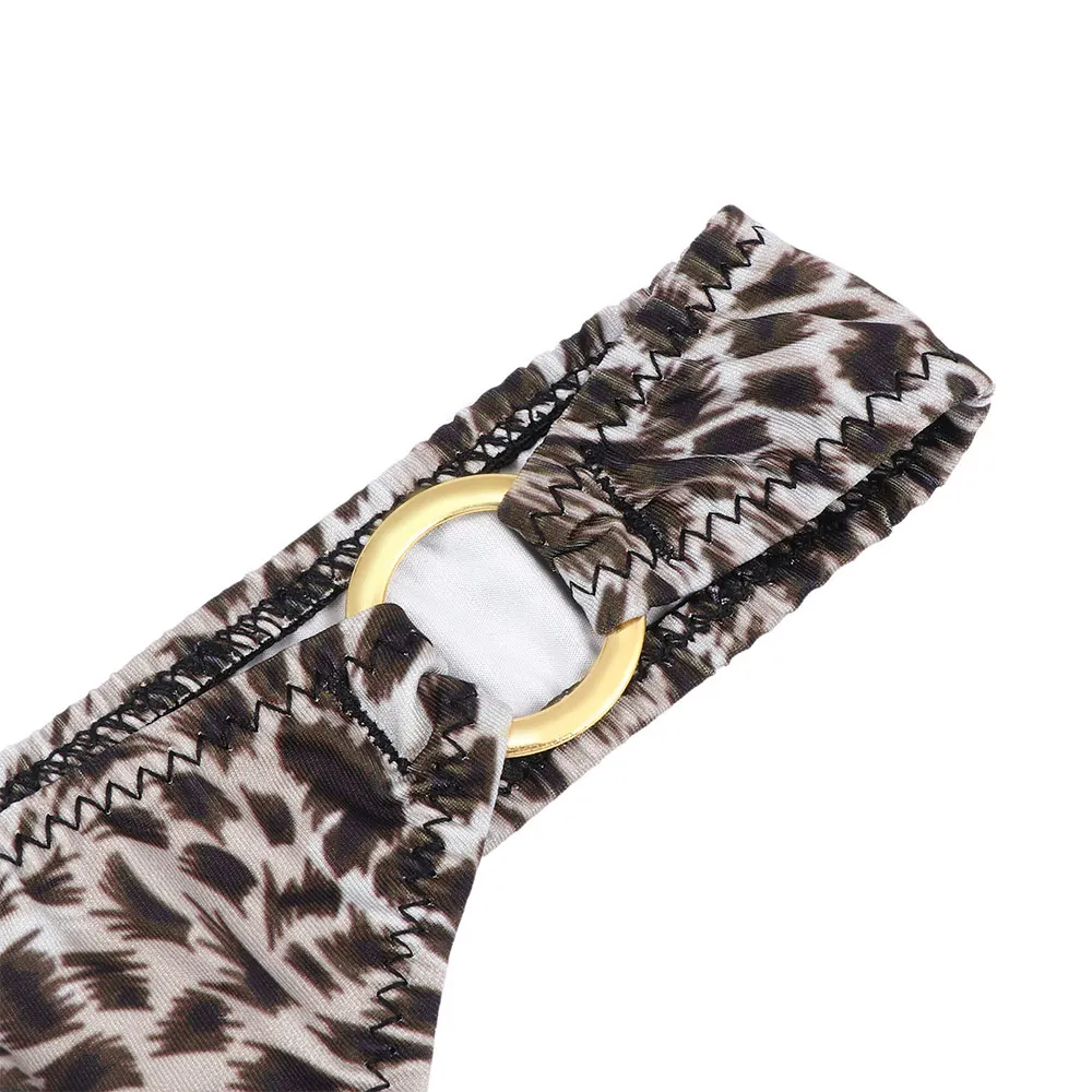 Charming Lady Fashion Sexy Leopard Panties Thong Intimates Briefs G-string Cotton Lingerie Underwear | Женская одежда