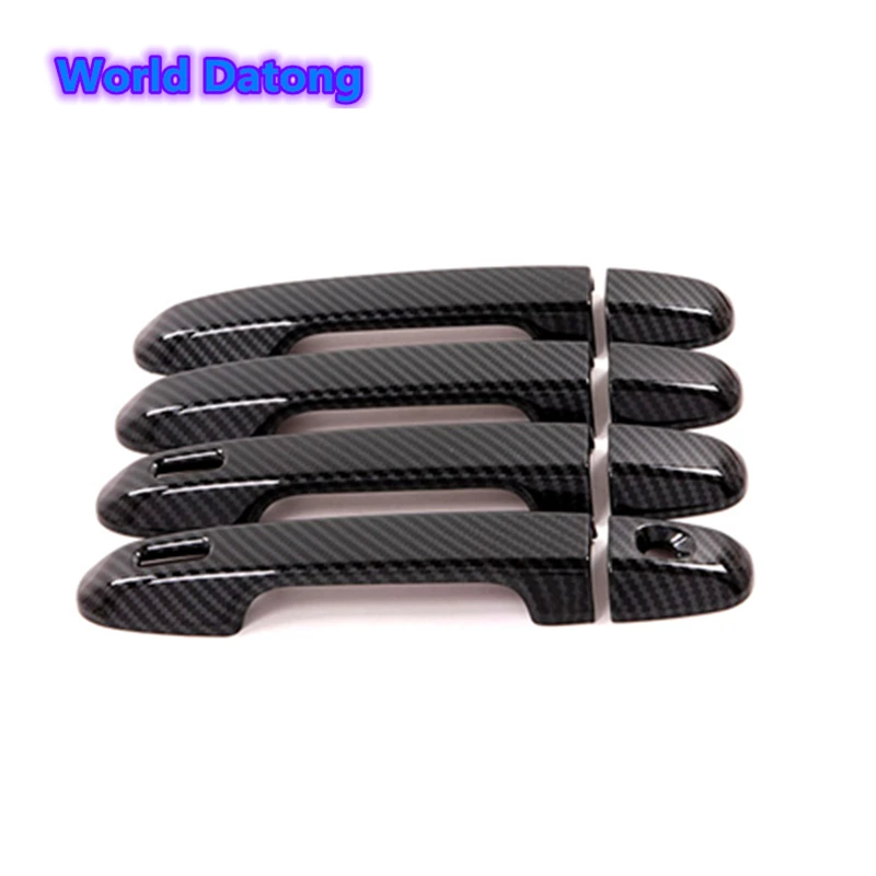 Автомобильная боковая дверная ручка Крышка отделка с умными отверстиями для