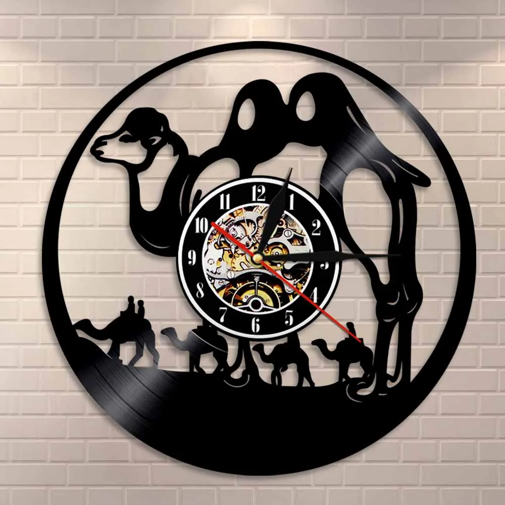 Настенные часы Camelcade виниловые для записи в виде дезертов и животных настенные