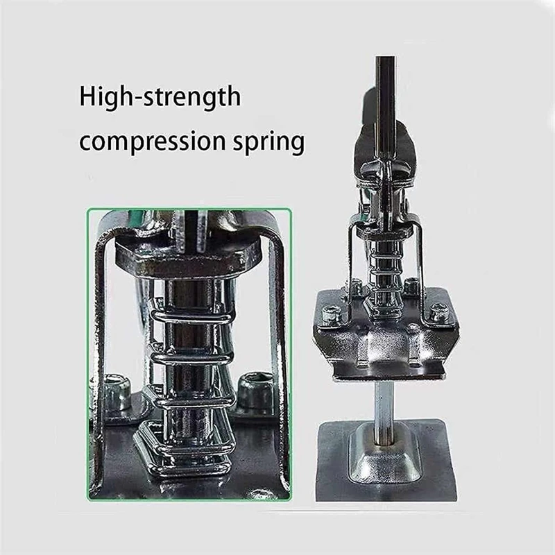 

2Pcs Clamping Tool, Door Use Board Lifter Multifunctional Plaster Sheet Repair Anti Slip Hand Tool Gifts for Fathers