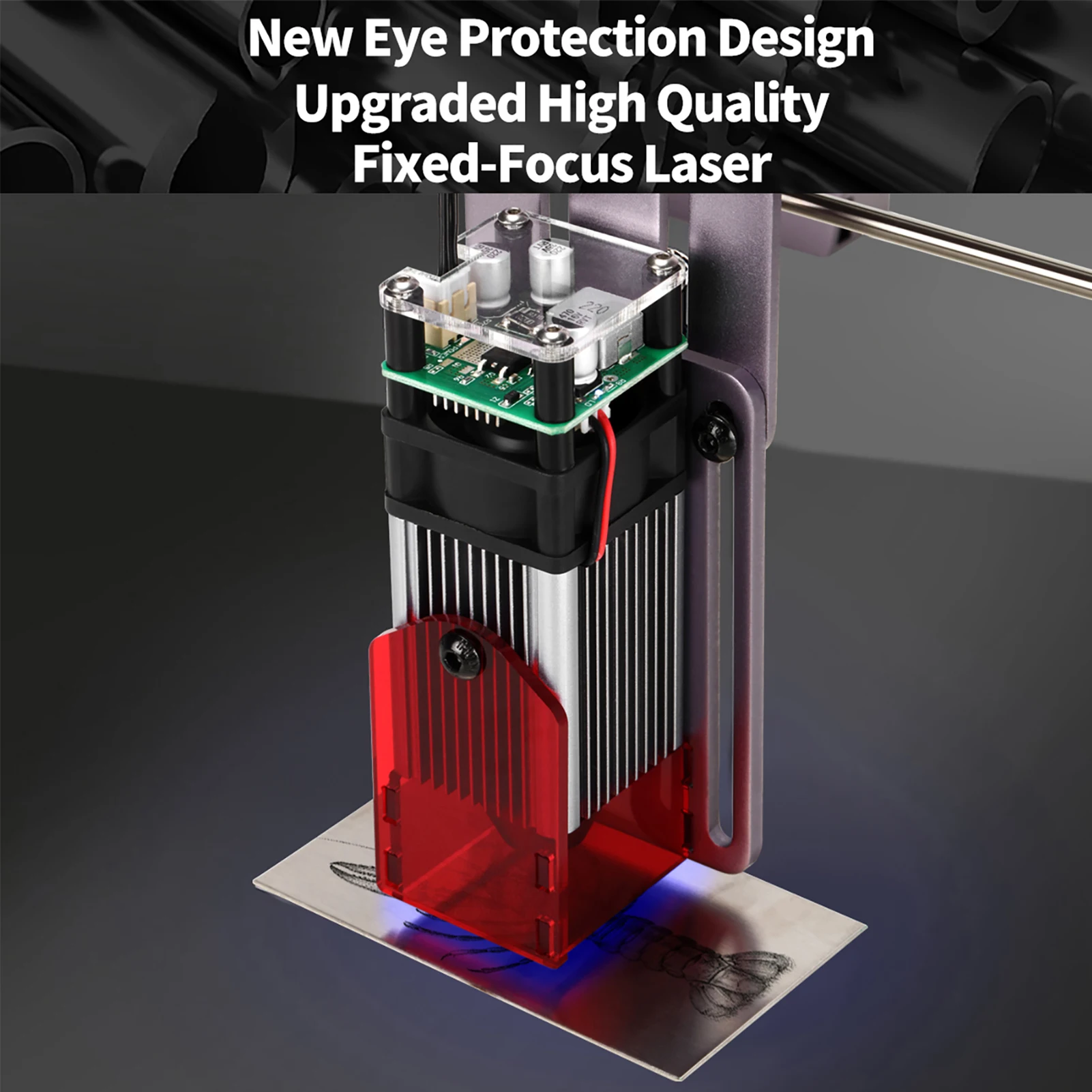 Лазерный гравер ATOMSTACK A5 Pro 40 Вт гравировальный станок с ЧПУ для резки 410x400 лазер