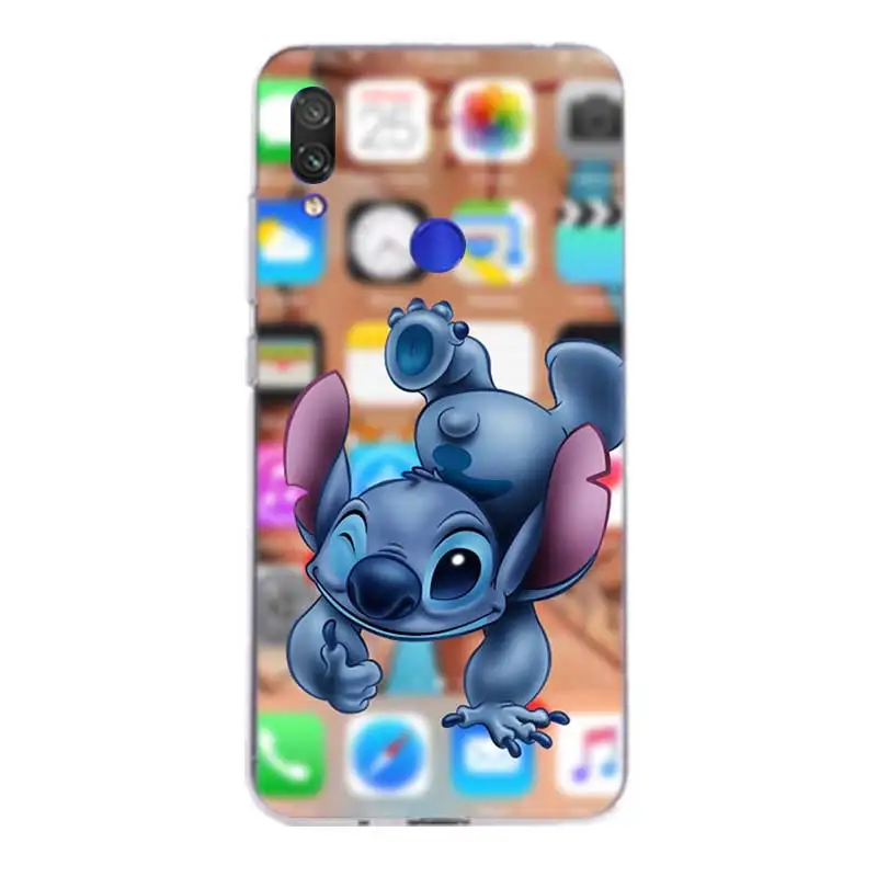 Чехол для телефона Disneys Stitch с мультипликационным принтом чехол Xiao mi 9TPro 9T 9 9SE 8 A3lite