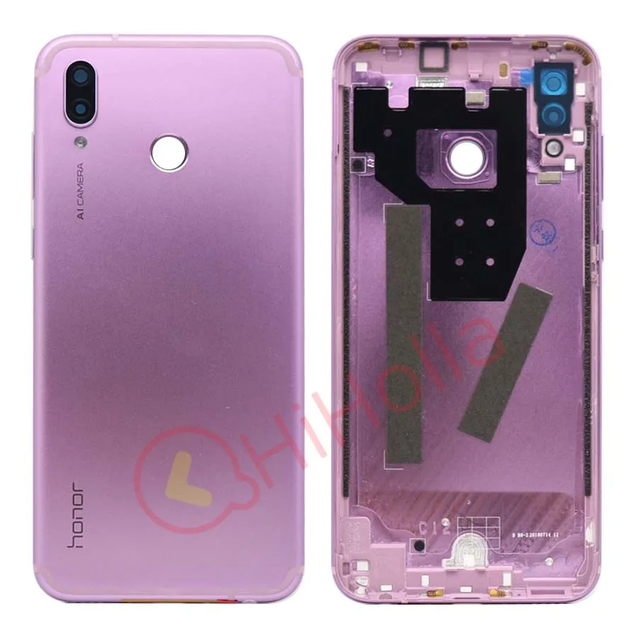 Для Honor воспроизводить Батарея задняя крышка Корпус Дверь чехол для huawei Honor Play Батарея покрывающая телефон по всей поверхности+ Мощность отрегулируйте громкость кнопкой+ Камера объектив