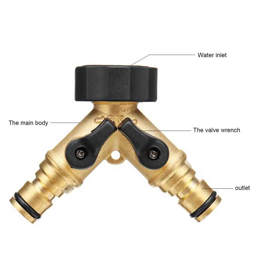 Латунный соединитель для садовой водопроводной трубы европейский стиль садовая