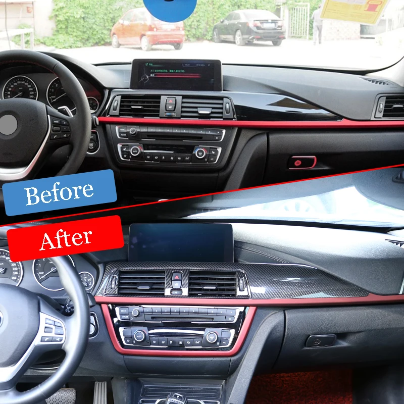 Декоративная панель центральной консоли для BMW 3 4 серии GT F30 M3 M4 2013 2019 LHD
