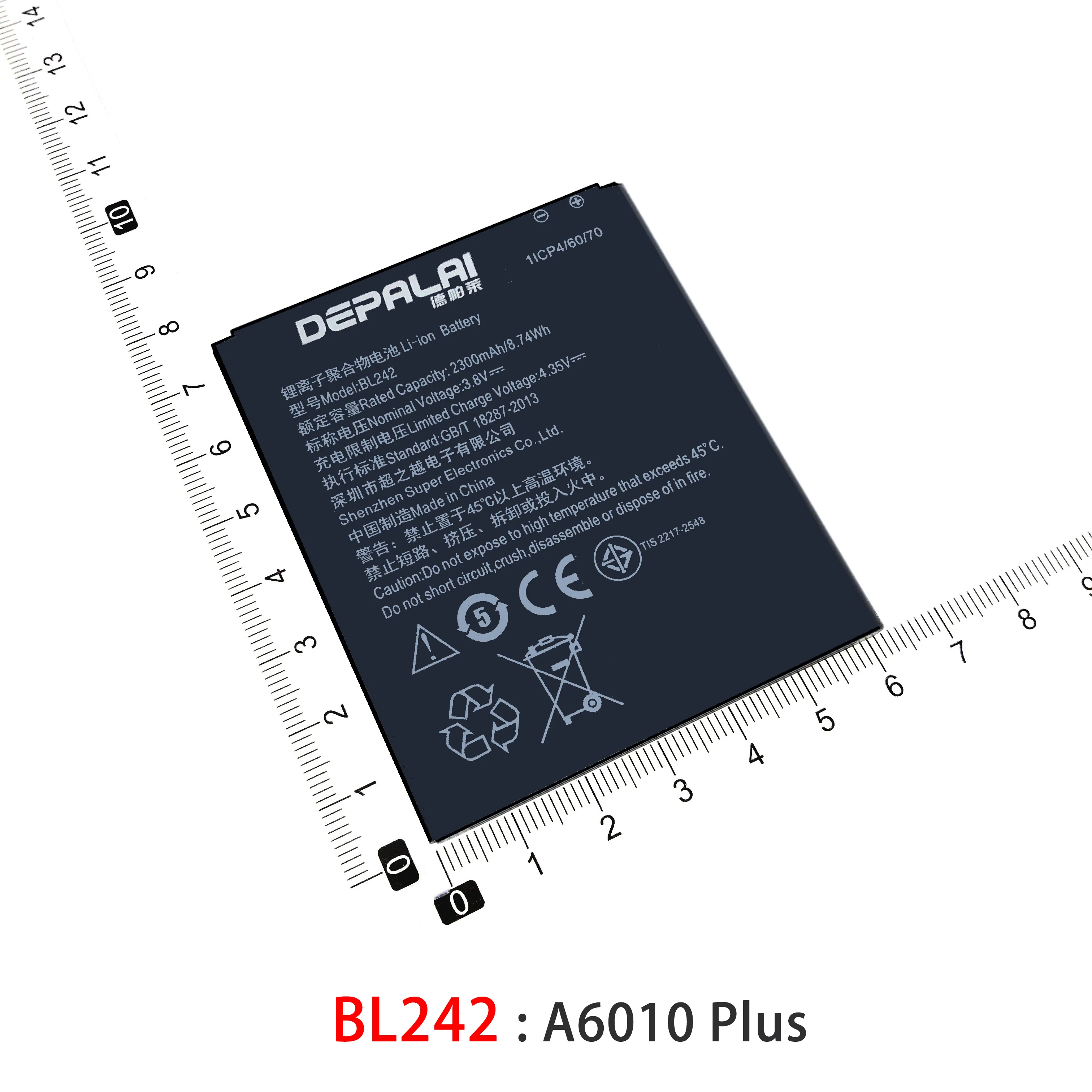 BL242 BL243 BL253 BL259 battery For Lenovo A6010 Plus K3 Note K50-T5 A7000 A2010 vibe k5plus K32C30 K32C36 cell phone | Мобильные
