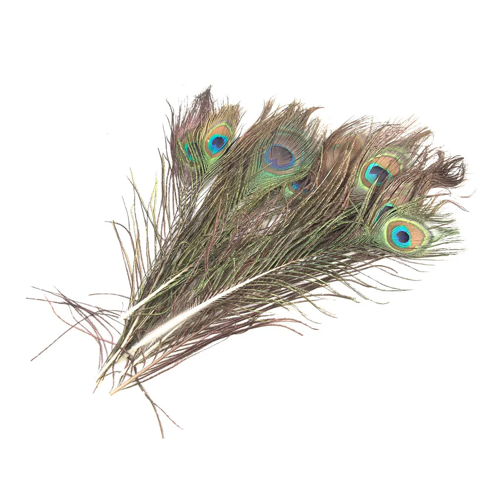 Натуральные хвостовые перья павлина красивые украшения ручной работы| |