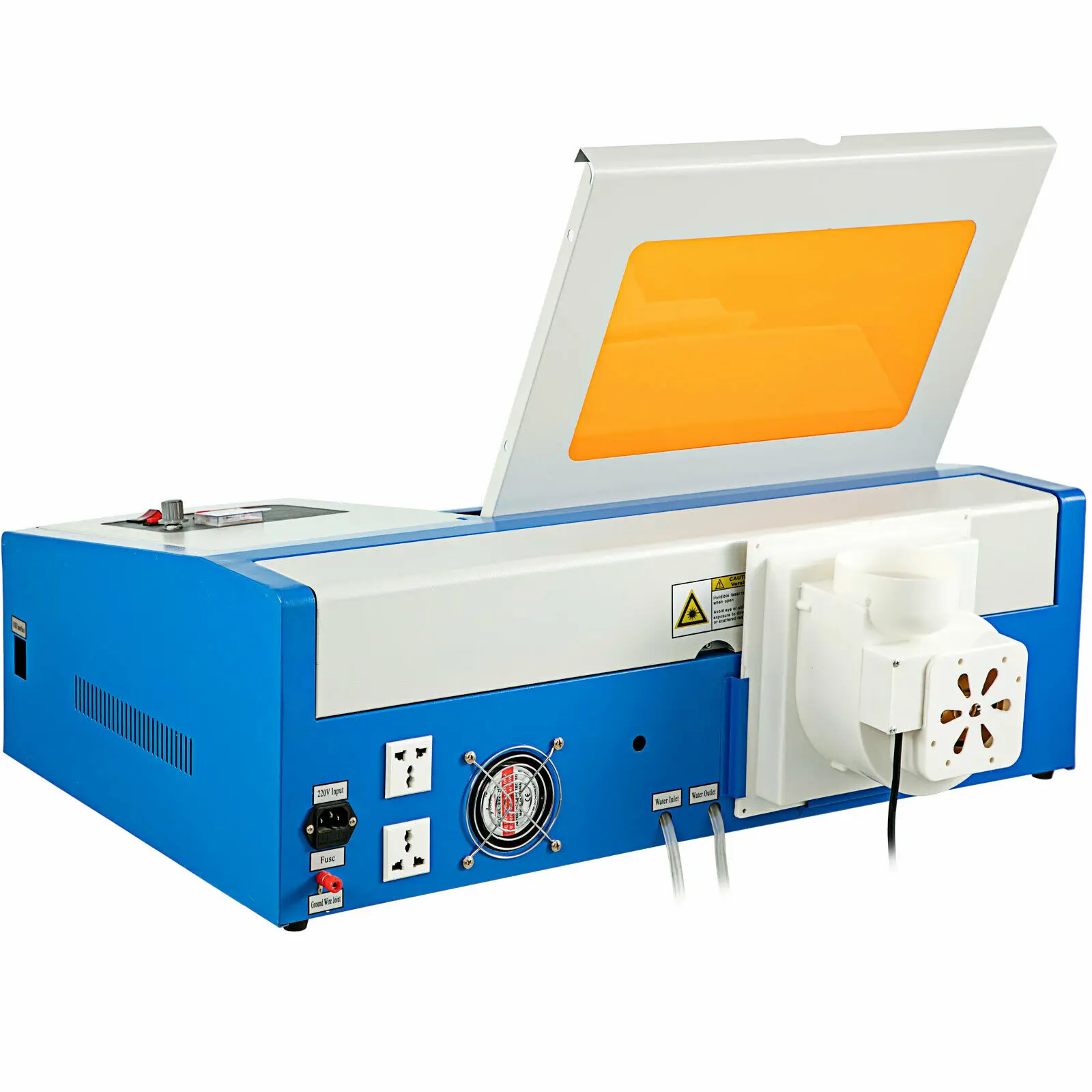 

40W CO2 Laser Engraver 300 x 200mm Laser Engraving Machine USB Port Laser Cutting Machine with Exhaust Fan