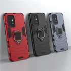 С кольцом-держателем чехол для OPPO Reno5 Pro Plus чехол Reno4 Lite SE F17 Pro A73 4G чехол Защитный чехол для телефона бампер чехол для OPPO Reno5 Pro 5G