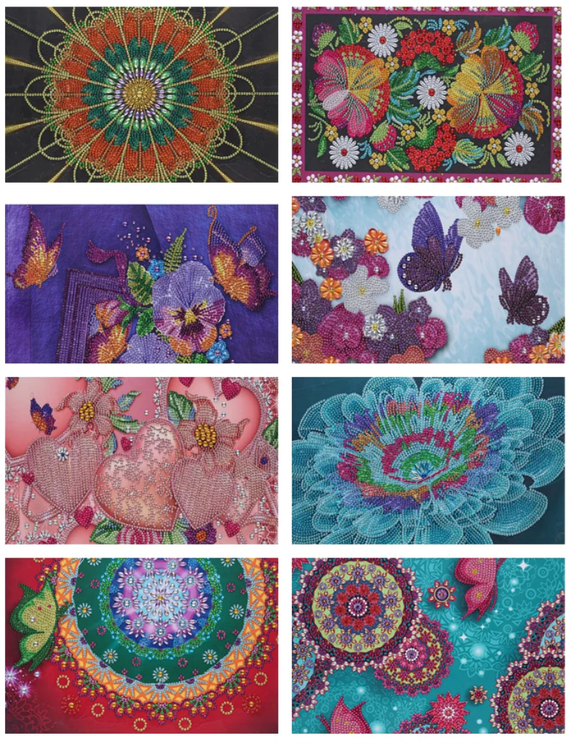 

Алмазная живопись, необычная вышивка, цветы, бриллиантовая вышивка, вышивка крестиком, домашний декор для стен