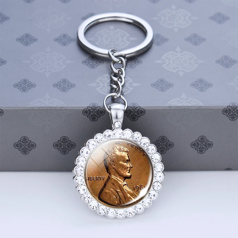 Кольцо для ключей с надписью все видимое