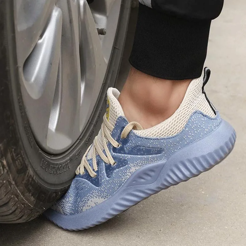 Легсветильник мужские защитные рабочие ботинки MWSC со стальным носком кроссовки |