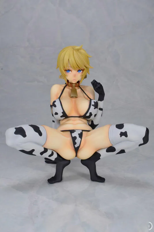 Аниме Q-six A Milk Cow Life NO. 721 ПВХ фигурки героев игрушки аниме коллекционные модели