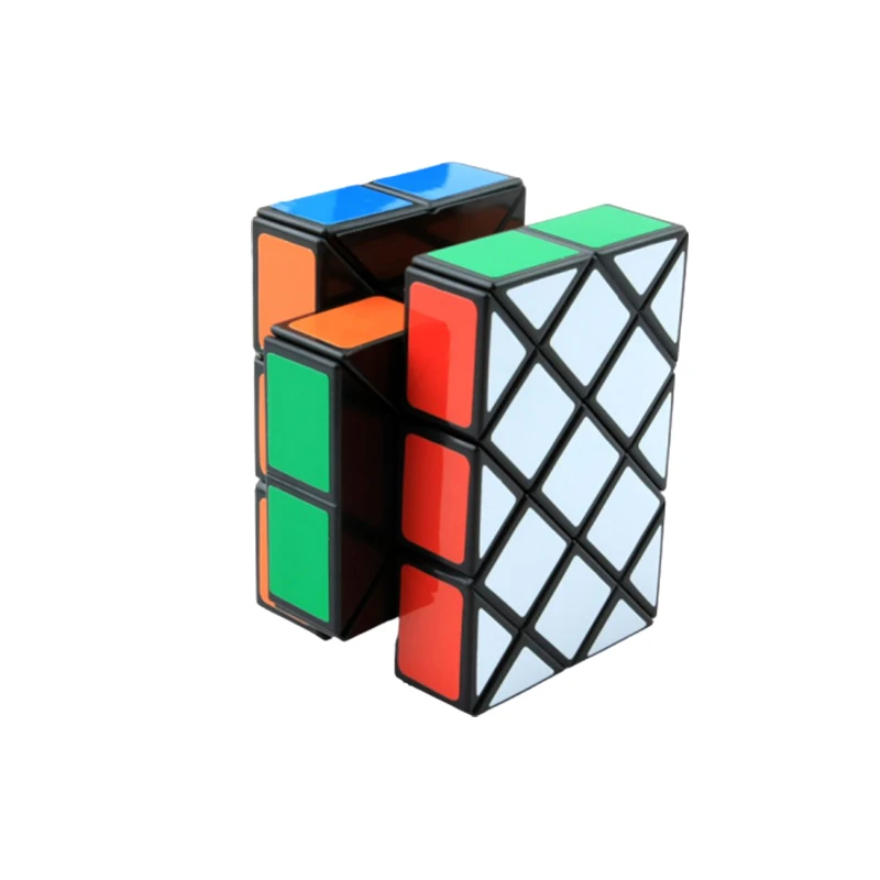 Новый длинный кубик Diansheng чехол 3x3x3 волшебный куб древняя двойная рыба скоростная
