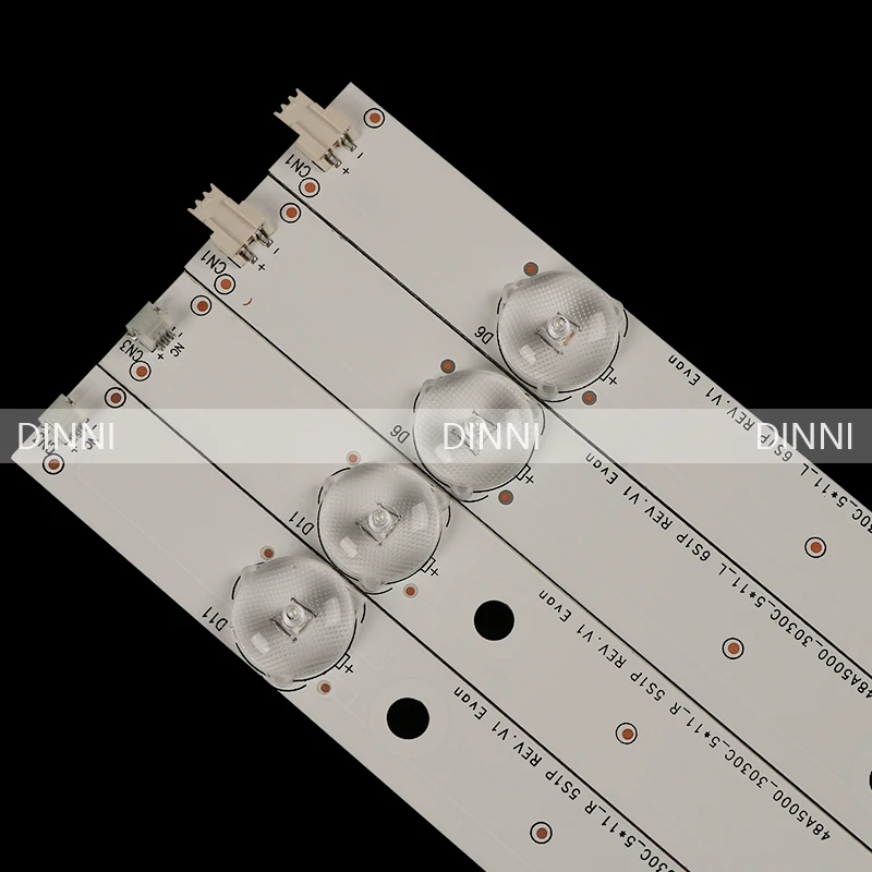 

3V/LED 950mm LED Backlight strip 11 lamp For Haier 48"TV LH48U3200LED RF-DK480B32-0501L-01 A2 0601R LE48A5000 LH48M6000