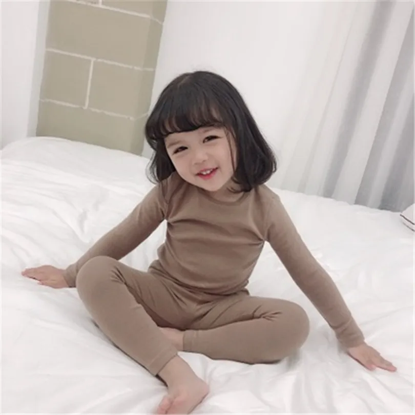 Baby Kids Pajamas Set 100% Cotton Toddler Children Girls Boys Nightwear Pyjamas Infant Pijamas Sleepwear Outfit | Детская одежда и