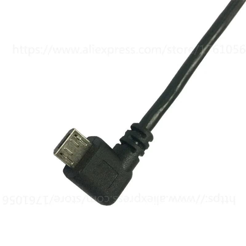 0 25 м 90 градусов Micro USB штекер-гнездо кабель удлинитель преобразователь адаптер |