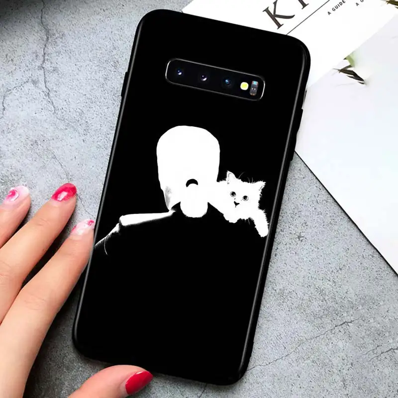 

Famous Artist Karls for Samsung Galaxy S21 Ultra Plus 5G Note 20 10 9 8 S10 S9 S8 S7 S6 Edge Plus Black Phone Case