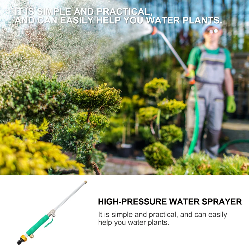 

1pc Practical Gardening Water Sprayer High Pressure Sprayer Car Washing Tool