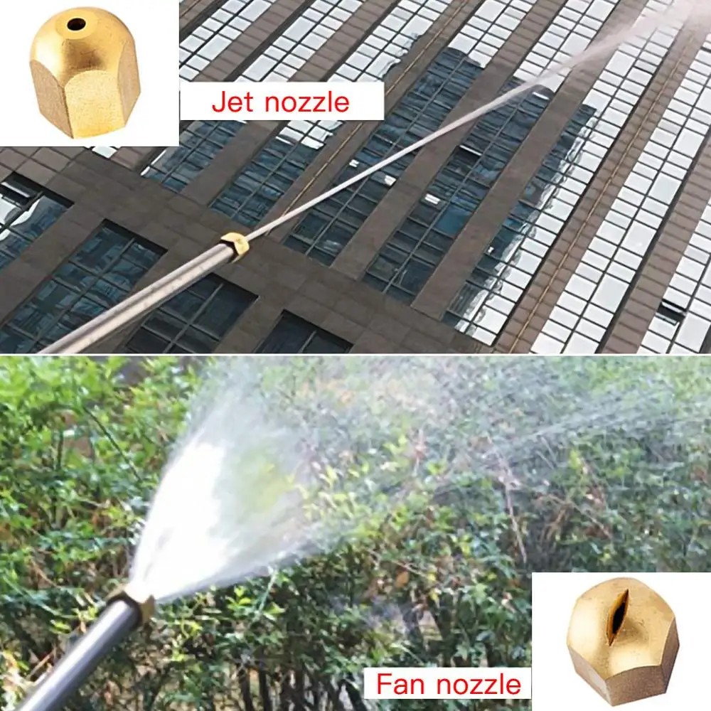 New Car Wash Water Gun High-pressure Spraying Tool Garden Hose High Pressure Power Washer Spray Nozzle Wand | Автомобили и