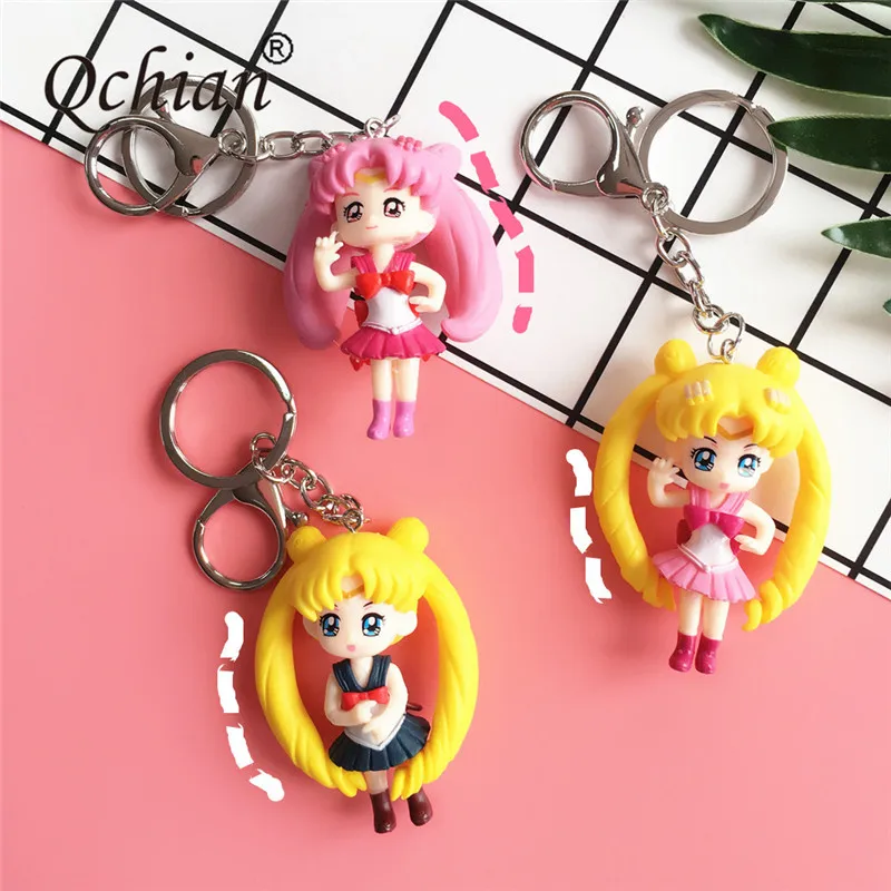 3D пластиковая модель Сейлор Мун девушка красивая принцесса украшение подвеска