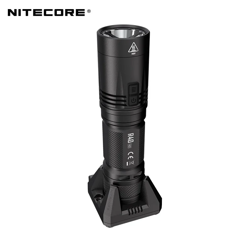 NITECORE R40 V2 1000 люмен CREE XP L HI V3 светодиодный Индуктивный Беспроводной зарядки