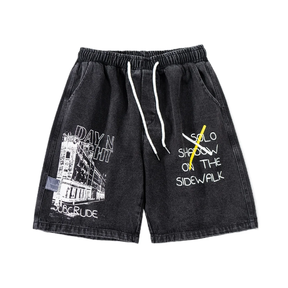 

Hip hop jeans shorts men designer jeans for men summer men clothing 2021 Loose denim short jeans trousers UC04