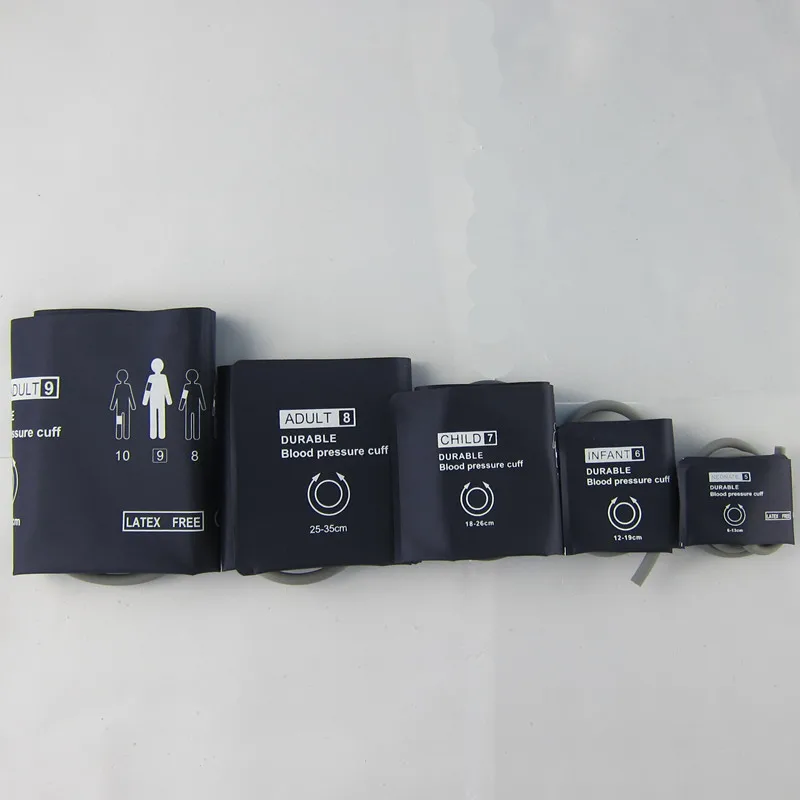 

Reusable BP cuff TPU Nylon blood pressure NIBP Cuff Without Bladder Double-tube For Patient Monitor With LC-05 Connector