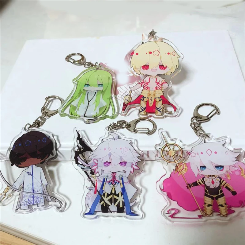 Милый акриловый брелок Merlin Аниме Судьба/Большой заказ подвеска косплей