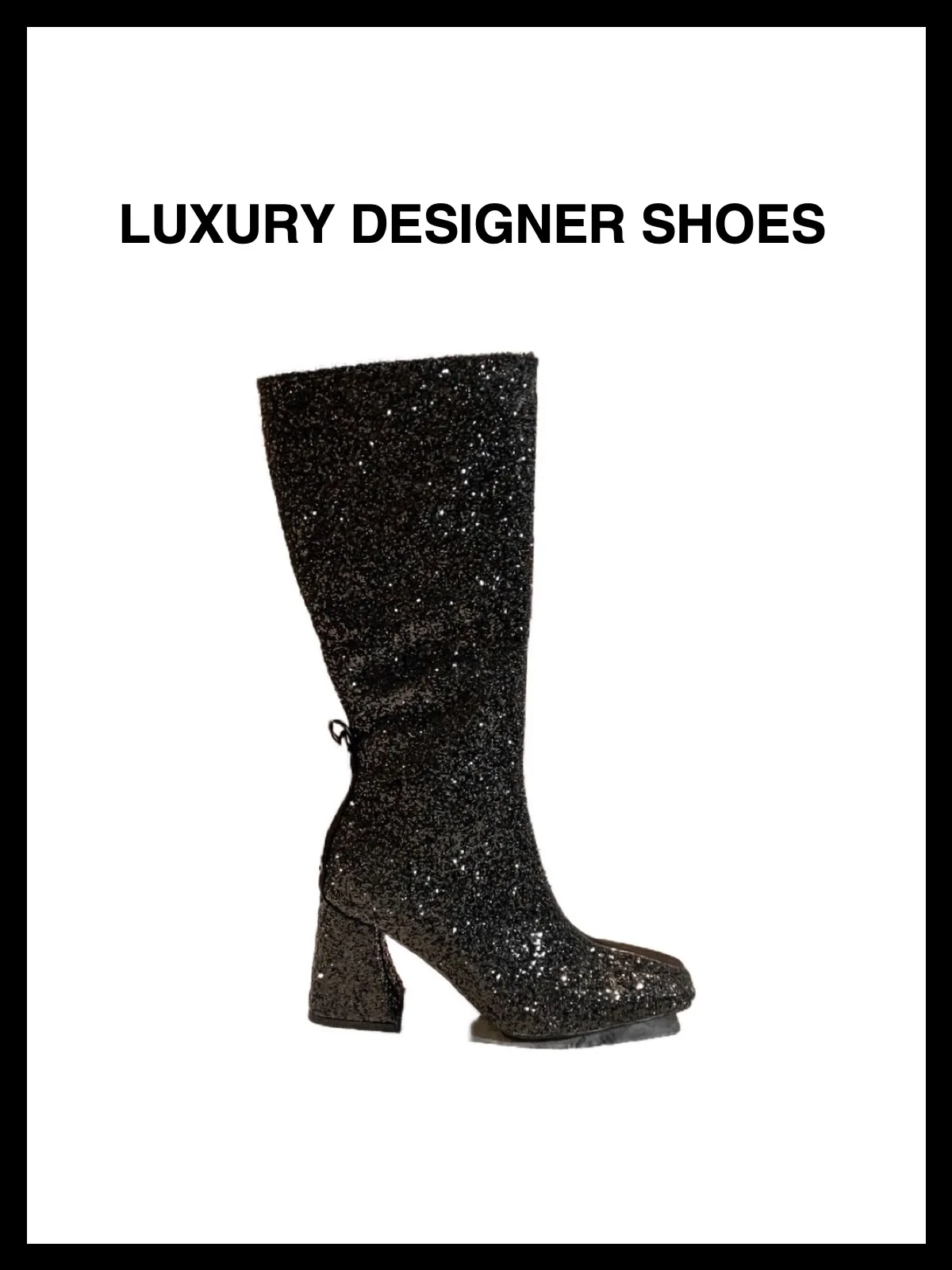 

Luxury Designer Shoes Women High Heeled Chelsea Boots Ladies Knee High Boots Top Quality Fashion Footwear
