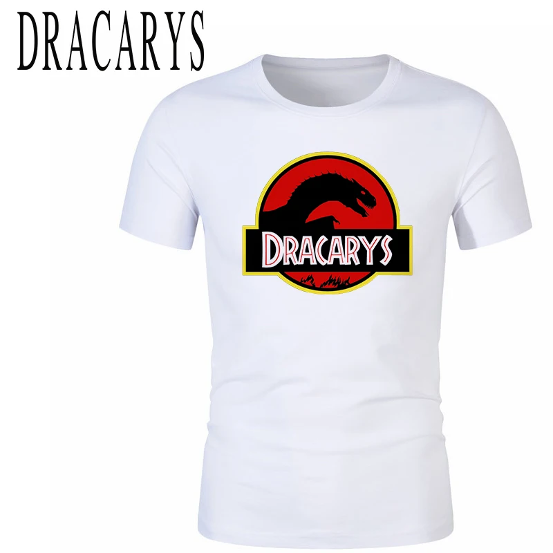 DRACARYS футболка оригинальный бренд 2019 Игра престолов женские футболки король