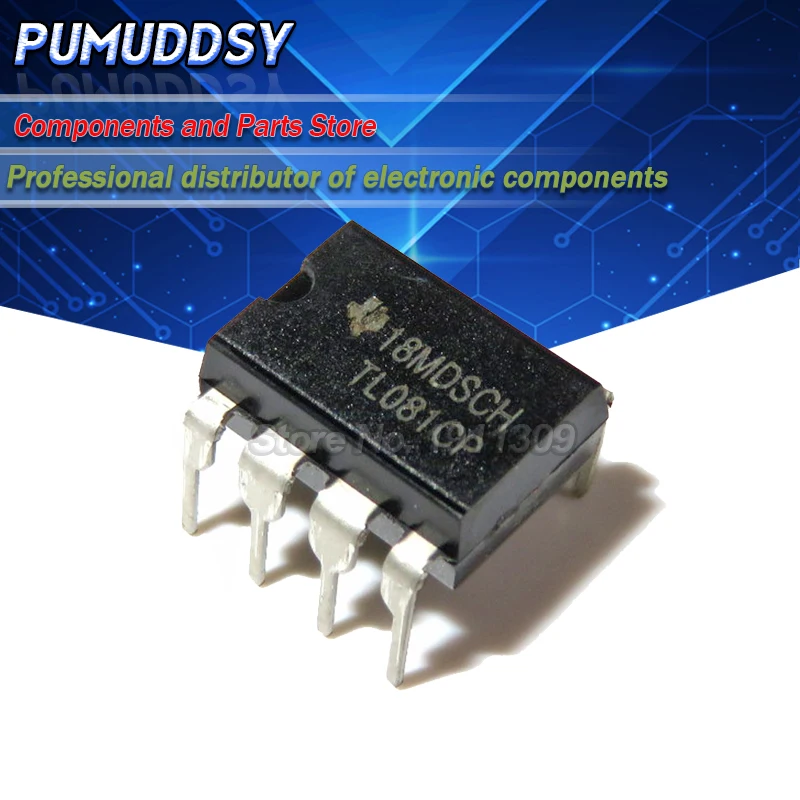 10 шт. TL081CP TL081C TL081 DIP|Интегральные схемы| |