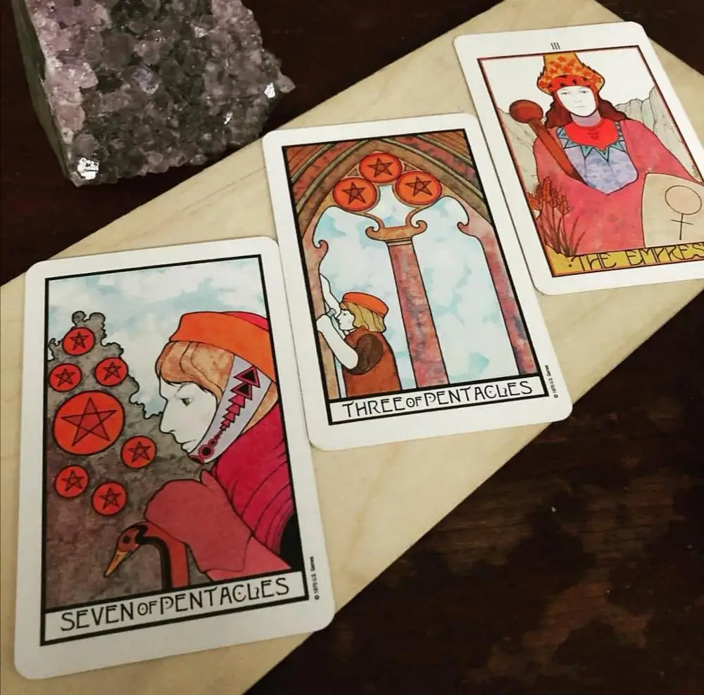 Aquarian Tarot 100% оригинальная колода английская версия карточная игра настольная |