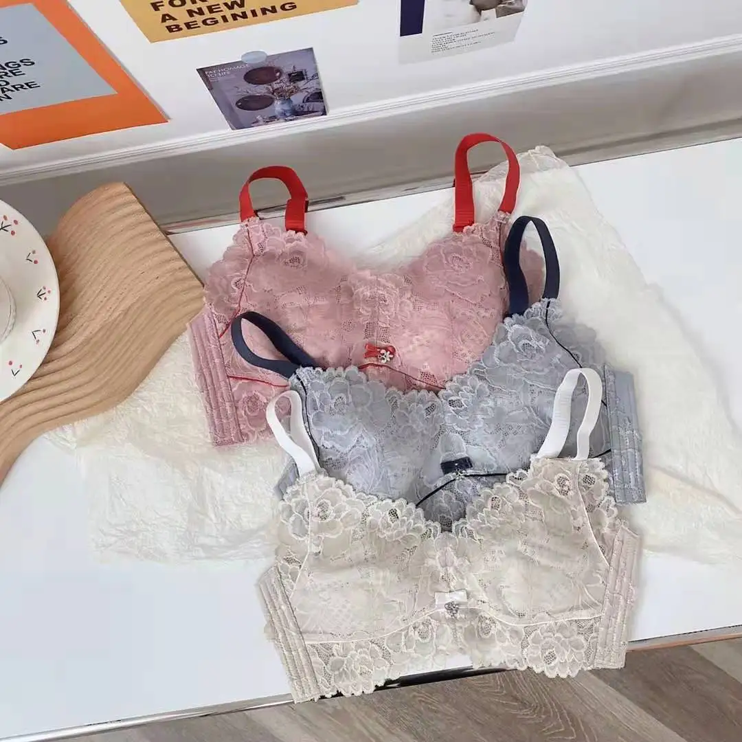 

Регулируемый Для женщин нижнее белье топа с полной чашкой и удобный бюстгальтер без упругой платформе пикантные Для женщин бюстгальтер без...