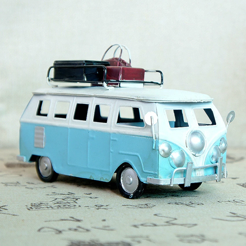 1 шт. Ретро Металлические дорожные шины классика память для автобуса деловой