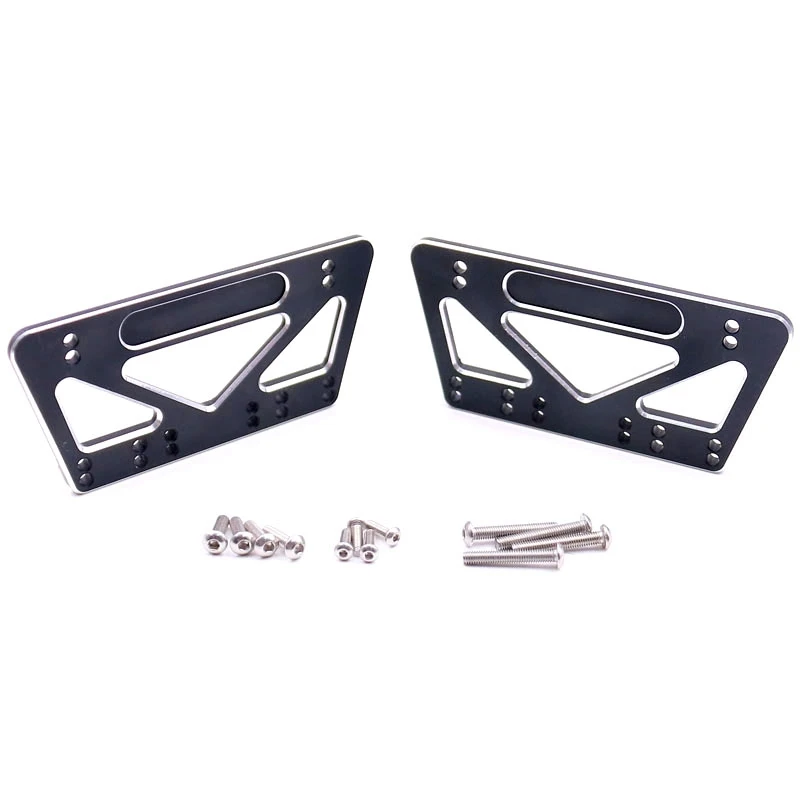 

Metal Chassis Lift Plate Set Kit for 1/10 RC Axial SCX10 Model & Metal Center Gear Box Mount CNC Aluminum Skid Plate