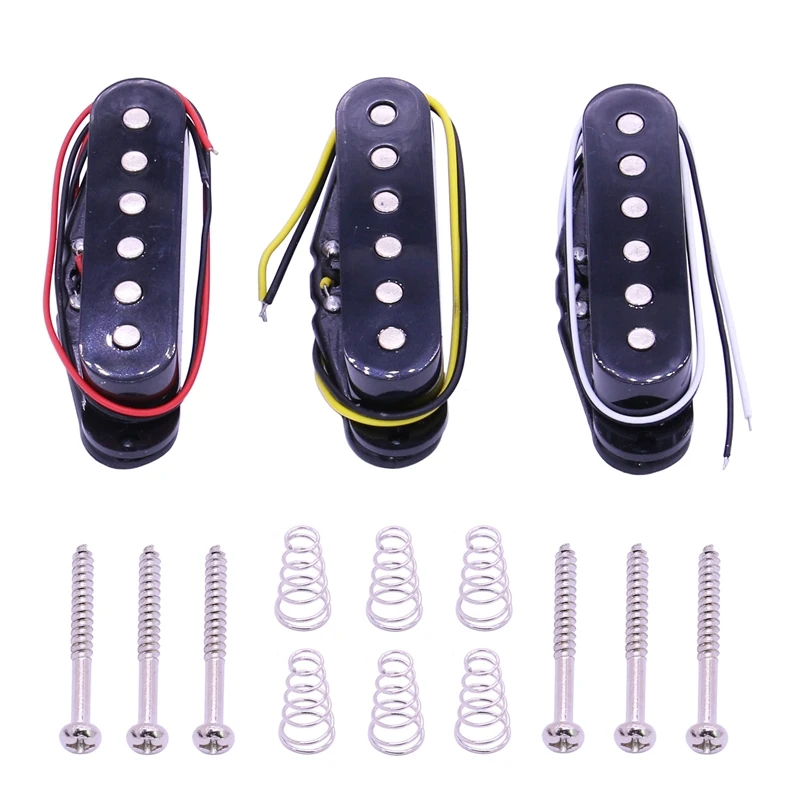 3 шт./компл. одновитковая катушка пикап Электрогитары шеи/средний/мост