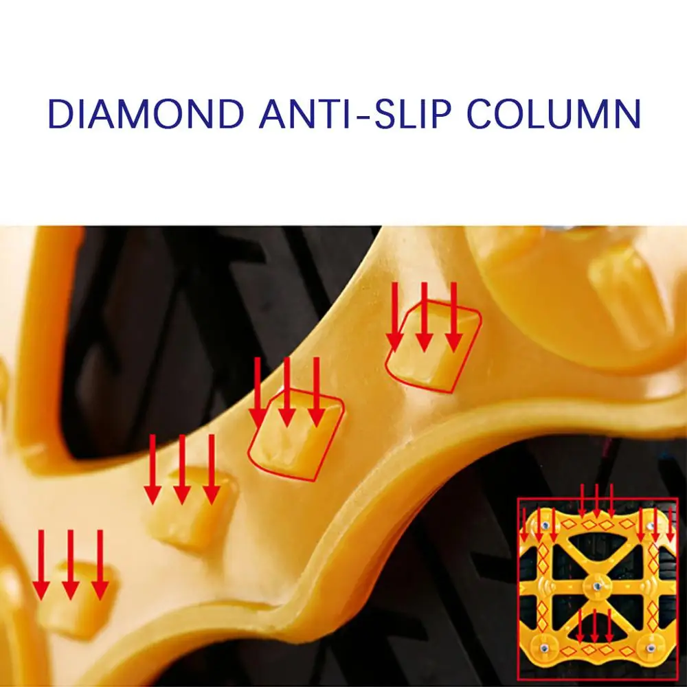 YLKGTTER Универсальный простой в установке колесо Снежная цепь для грузовика SUV MPV