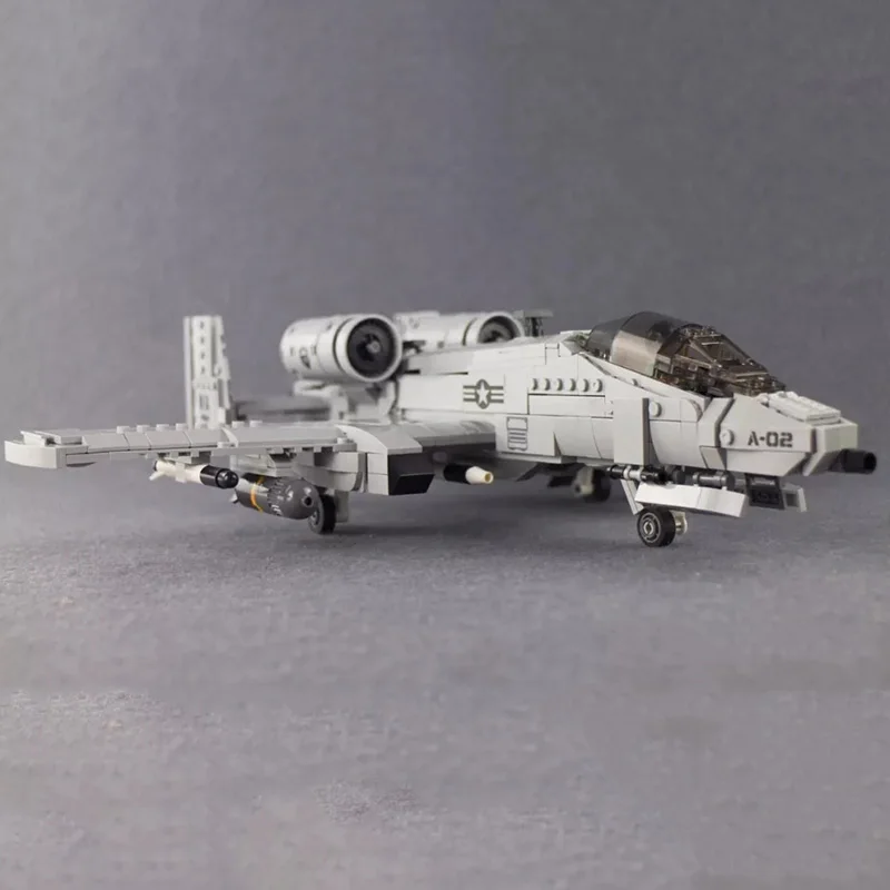 961 шт. XINGBAO строительные блоки XB-06022 легое Военная серия A-10 истребитель детские игрушки Кирпичи Модель самолета 4px