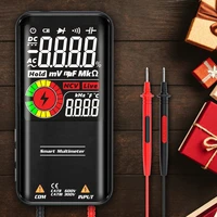 bside digital multimeter 9999 counts 3 5lcd color display dc ac voltage capacitance diode intelligent tester meter