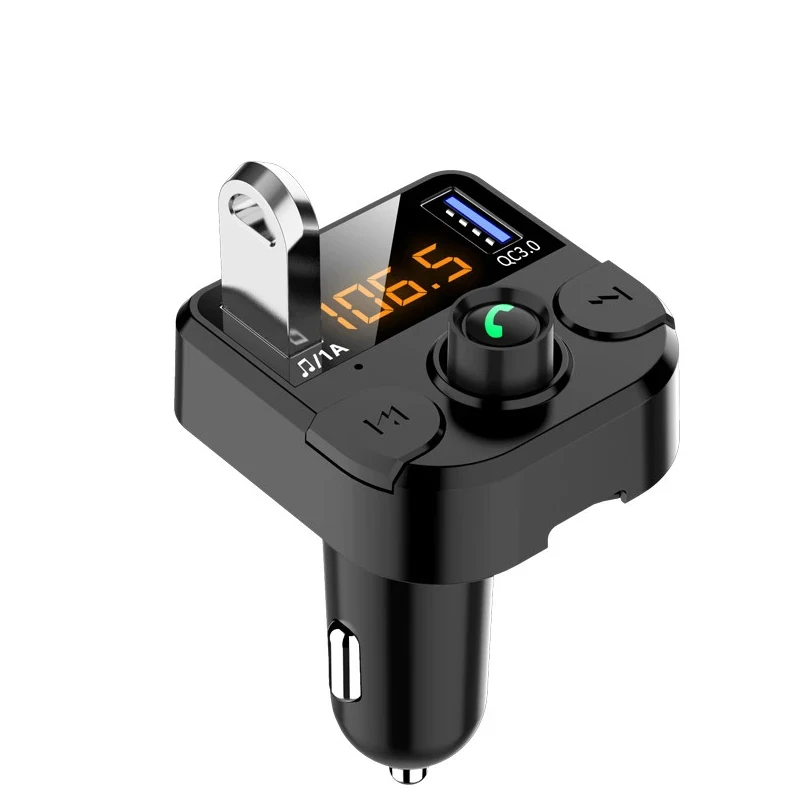 

FM Transmitter Bluetooth 5.0 Aux Audio Car MP3 Player Radio Modulator USB Charger Handsfree Wireless Adapter Car Accessories