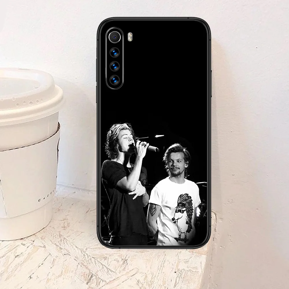 

Larry Stylinson Tattoos One Direction Phone Case For Xiaomi Redmi Note 7 8 8T 9 9S 4X 7 7A 9A K30 Pro Ultra black Etui Tpu Prime