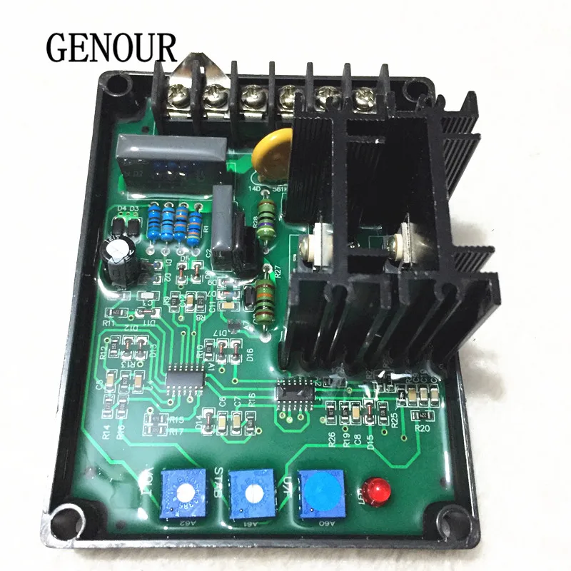 Gavr 12a Avr для генератора с бесщеточным двигателем постоянного тока Электрический Регулируемый автоматический Напряжение регулятор GAVR-12A CE универсальный Gavr12A